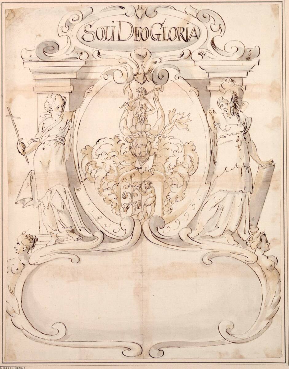Epitaphentwurf, SüddeutscherMeister