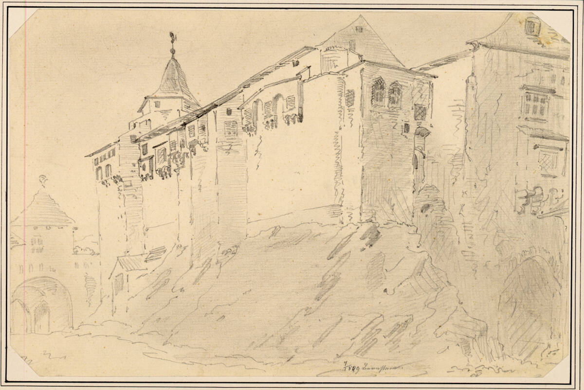 Burg Pernštejn, Carl Pischinger