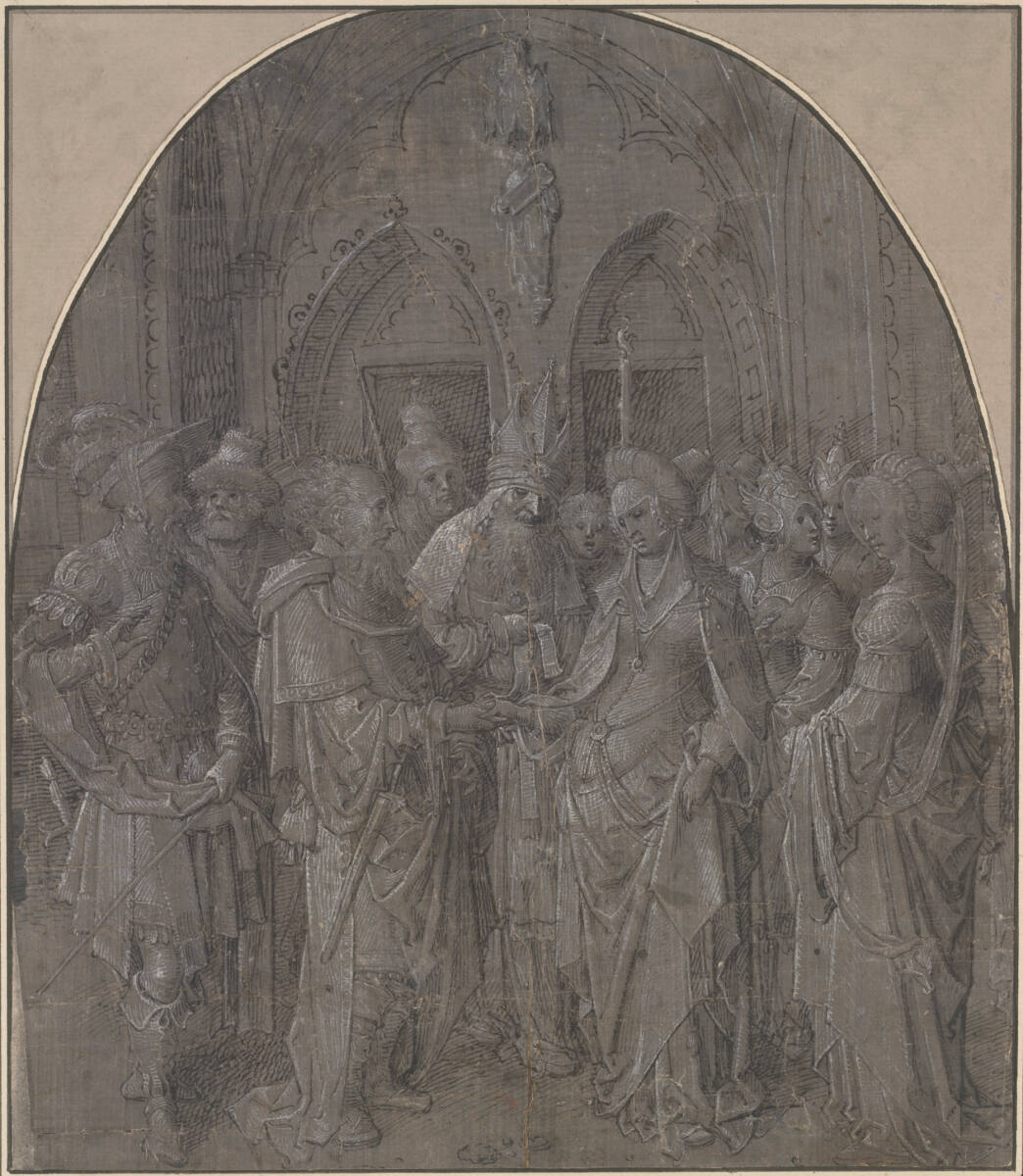 Die Vermählung Mariae ("Sposalizio"), Jan de Beer