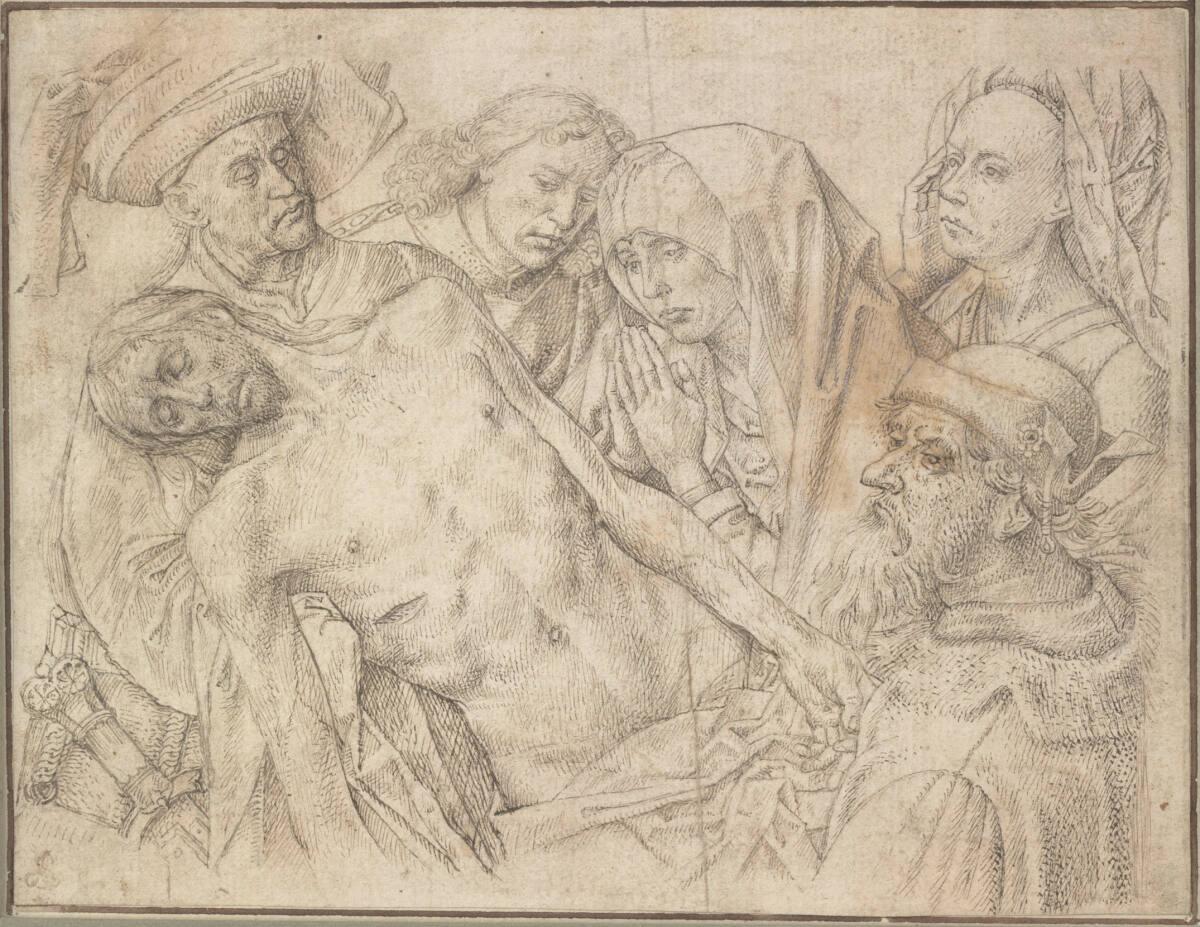 Anonym, Die Beweinung Christi ("Große Kreuzabnahme"), Inv. Nr.: 7833