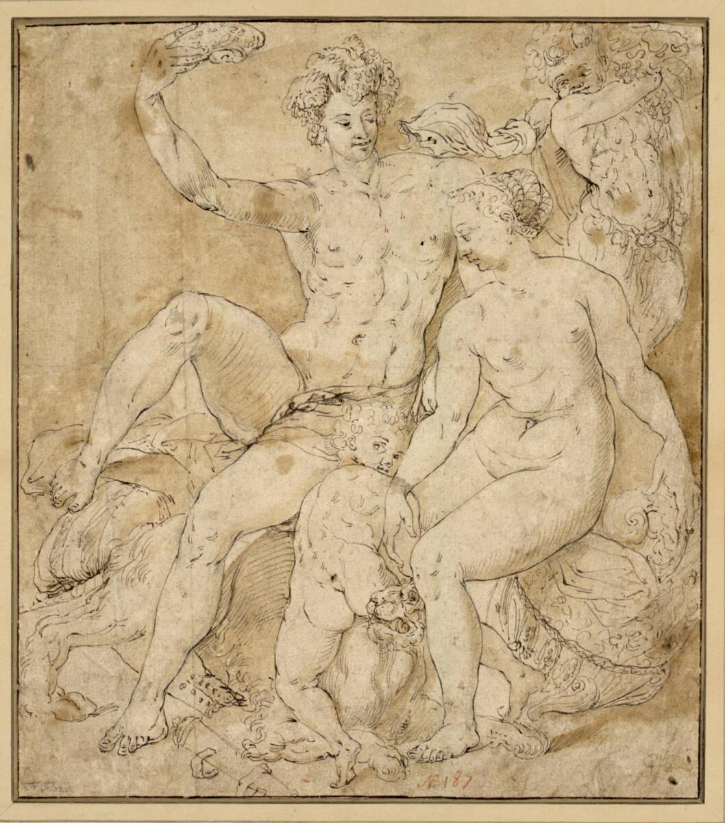 Anonym, Bacchus und Ariadne, Inv. Nr.: 7864