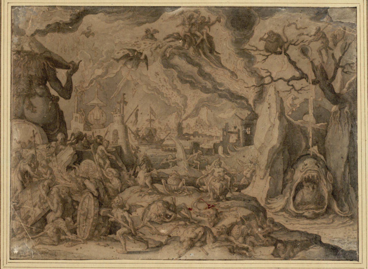 Christus in der Vorhölle, Jacob de Gheyn