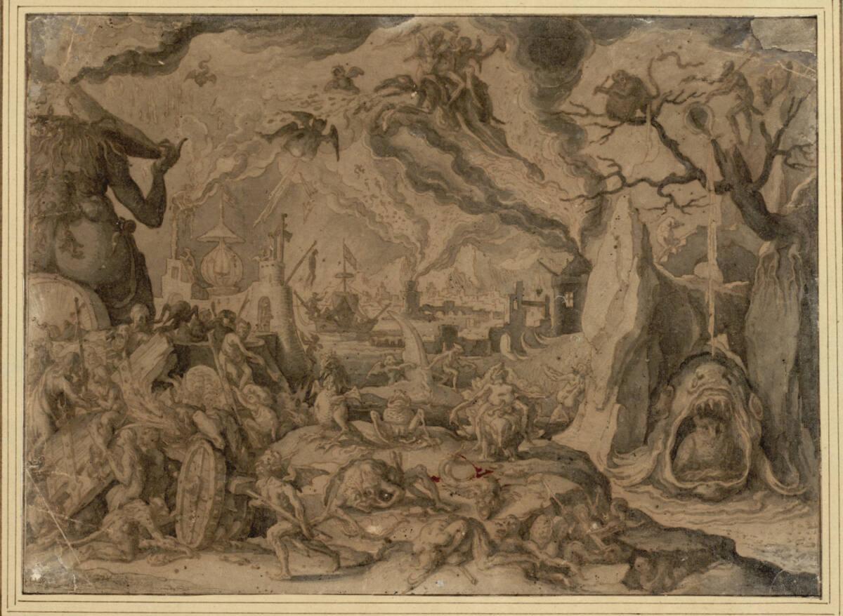 Jacob de Gheyn (II.), Christus in der Vorhölle, Inv. Nr.: 7871