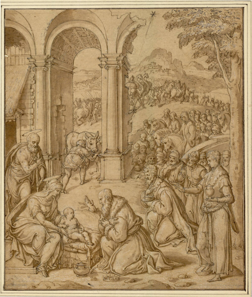 Die Anbetung der Könige, Pieter Stevens II.