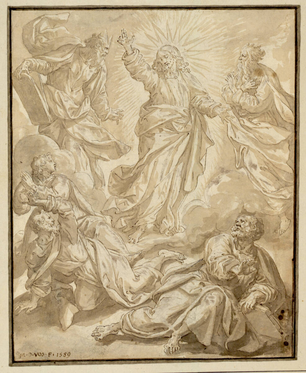Die Verklärung Christi, Maerten de Vos, 1589