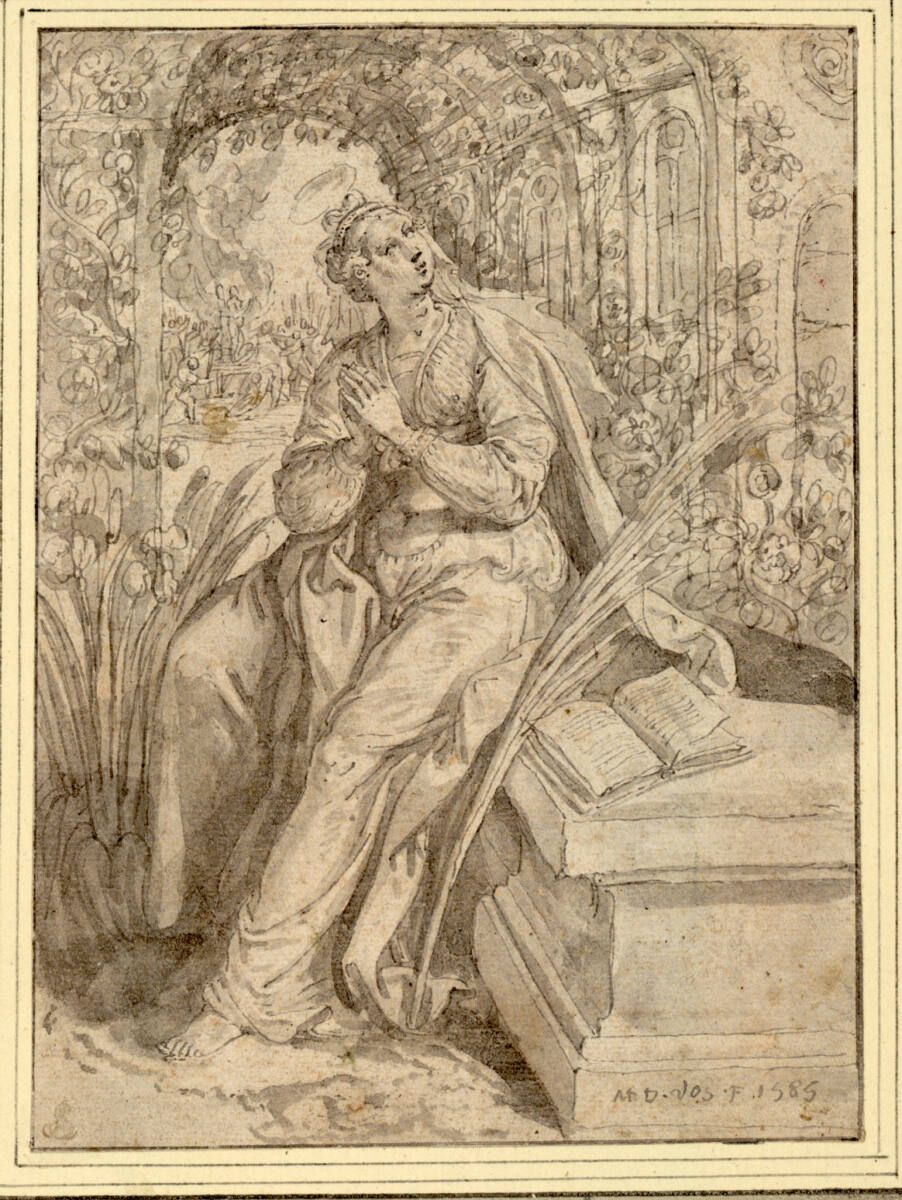 Hl. Anastasia, Maerten de Vos, 1585