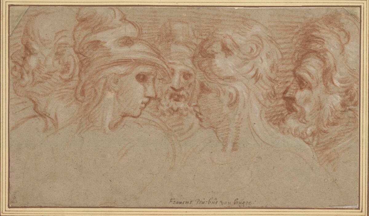 Frans Pourbus der Ältere, Antikisierende Köpfe, Inv. Nr.: 7967