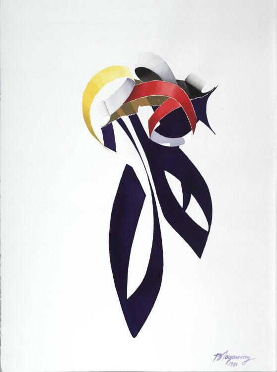 Burhan Dogancay, Ohne Titel, Inv. Nr.: 39456