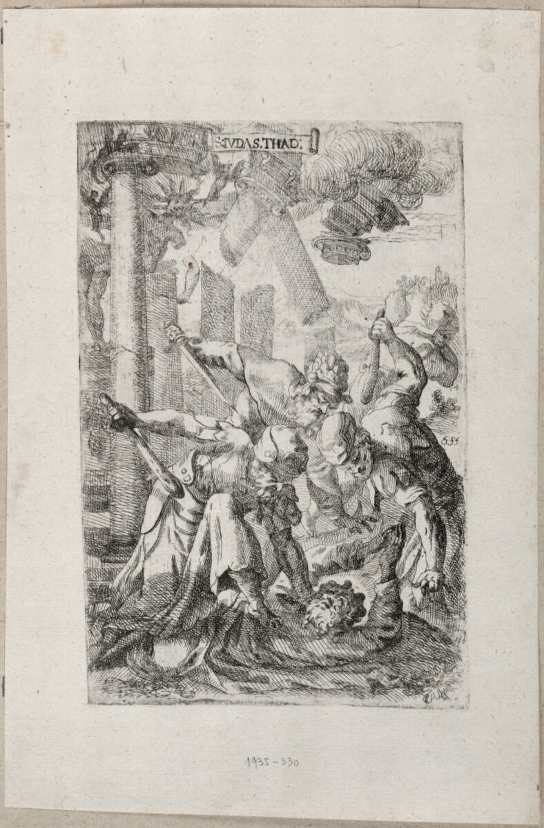 Das Martyrium des heiligen Judas Thaddäus, Josef Ferdinand Fromiller