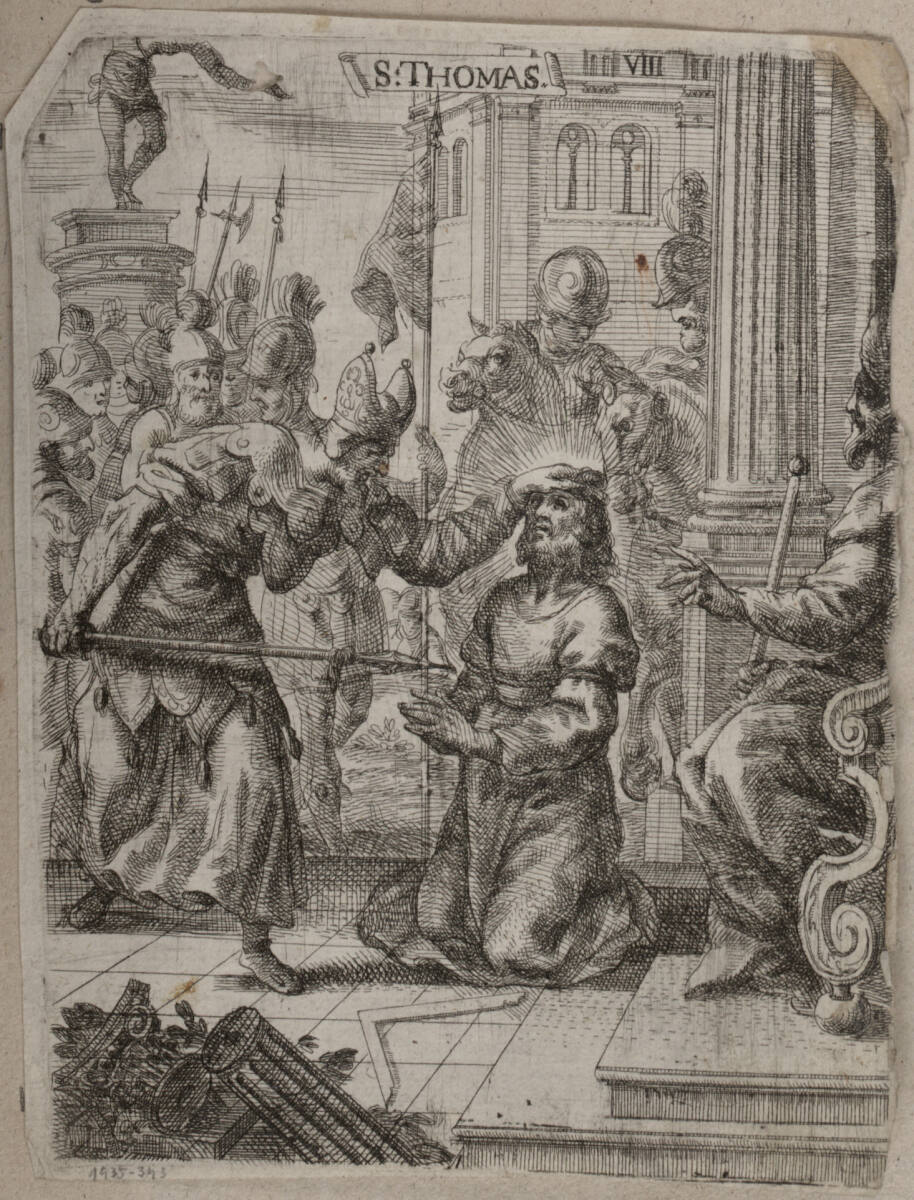 Das Martyrium des heiligen Thomas, Josef Ferdinand Fromiller