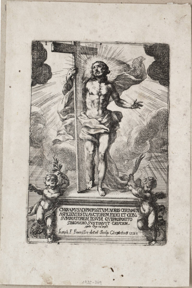 Der auferstandene Christus, Josef Ferdinand Fromiller, 1727