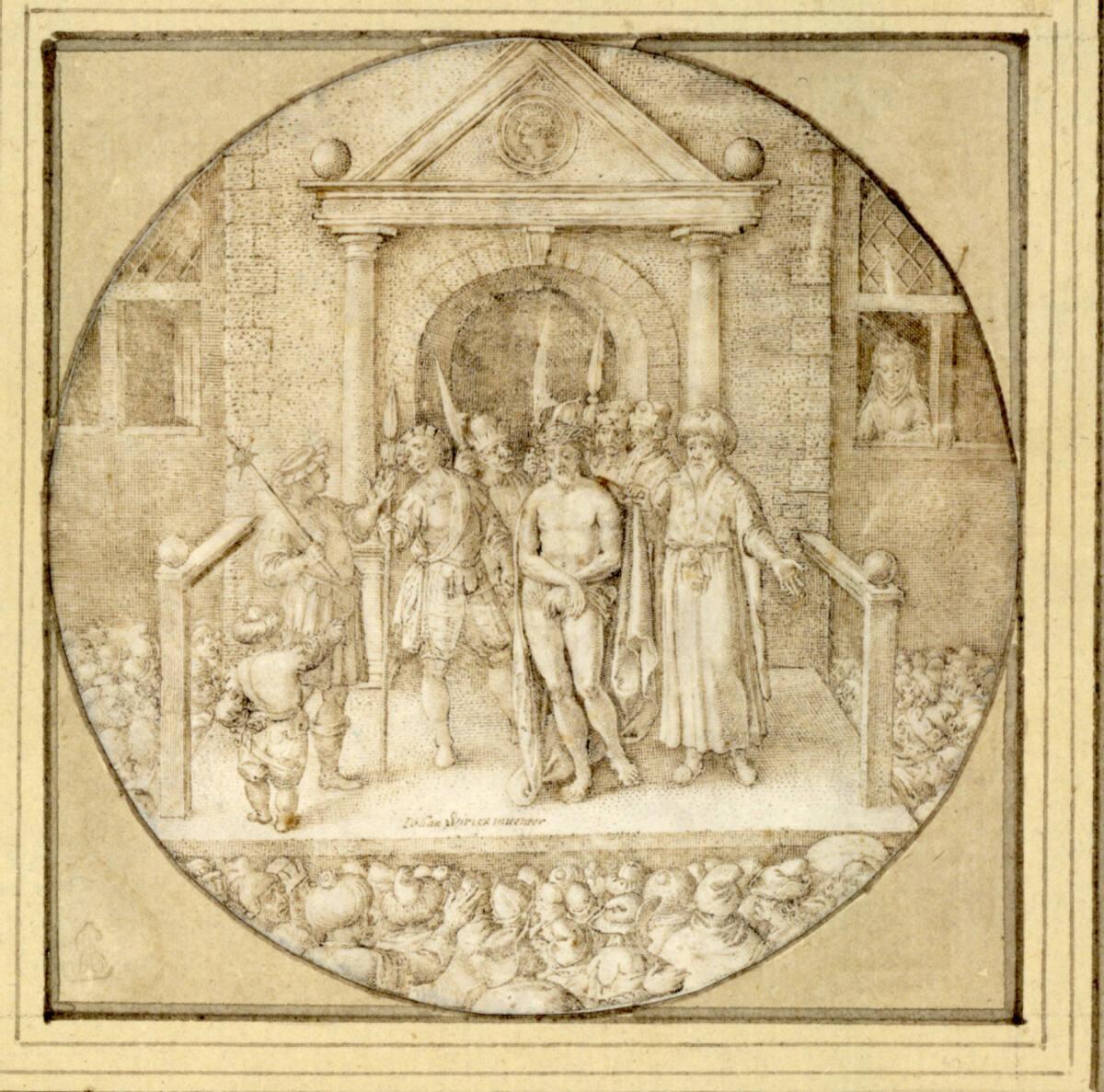 Jan Wierix, Ecce homo, Inv. Nr.: 8024