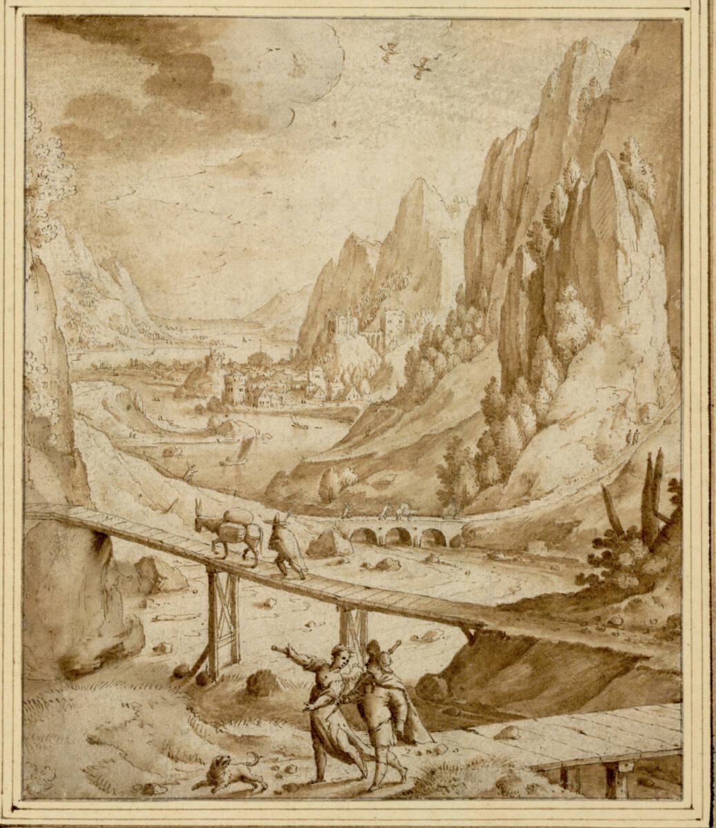 Landschaft mit Tobias und dem Engel, Jacob Savery