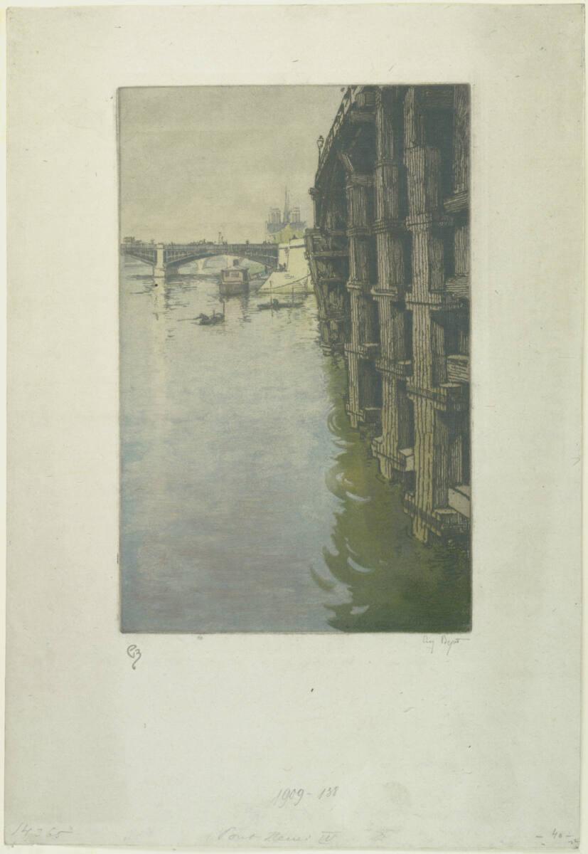 Eugène Béjot, Pont Henri IV, Inv. Nr.: DG1909/138