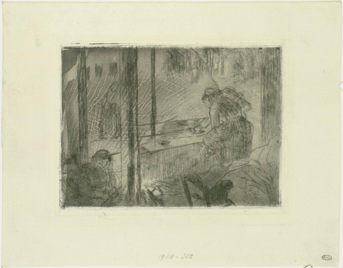 Edgar Degas, Die Wäscherinnen, Inv. Nr.: DG1914/302