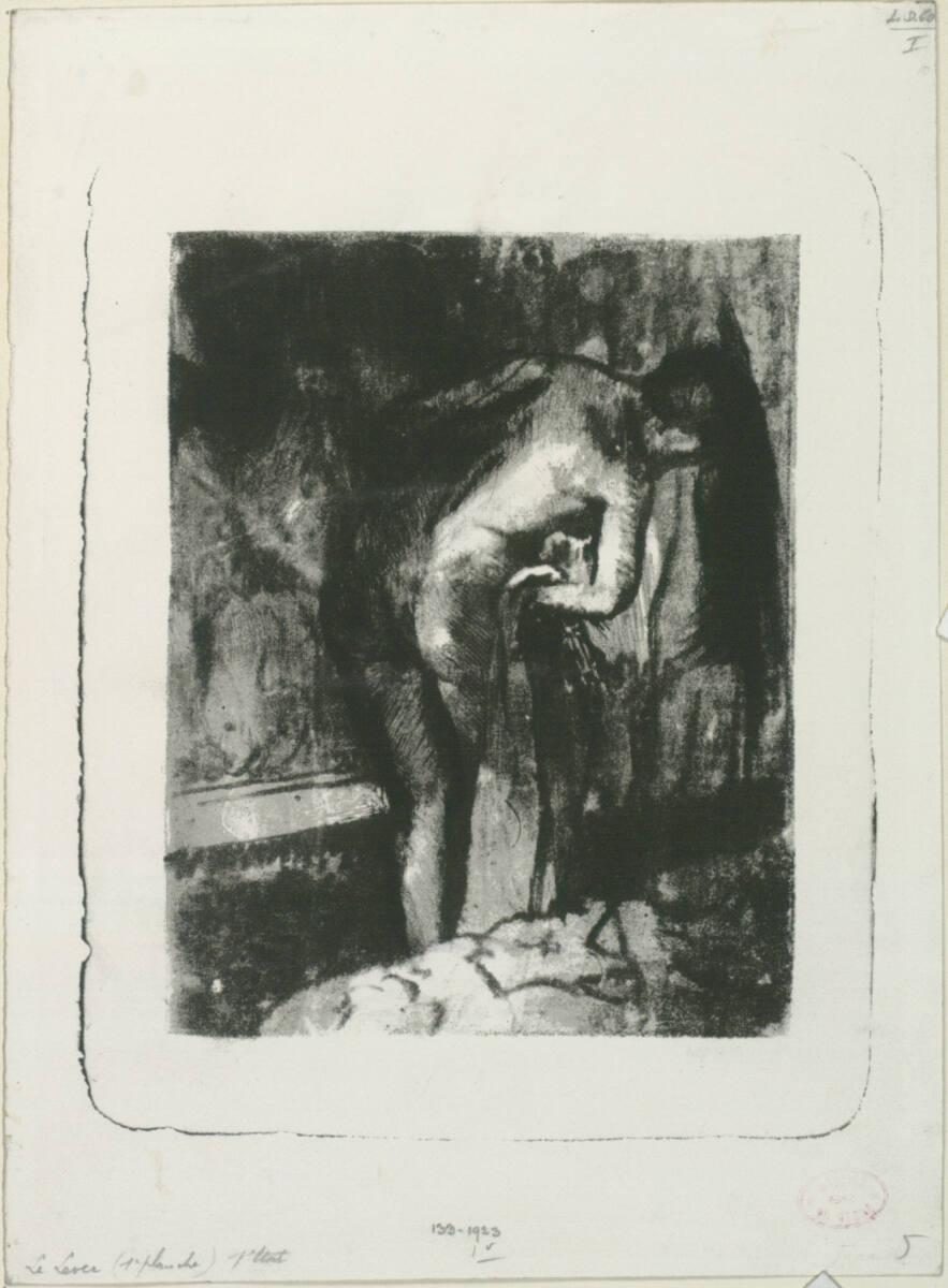 Edgar Degas, Nach dem Bad II, Inv. Nr.: DG1923/133