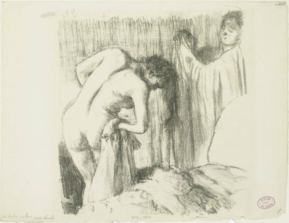 Edgar Degas, Nach dem Bad III, Inv. Nr.: DG1923/456