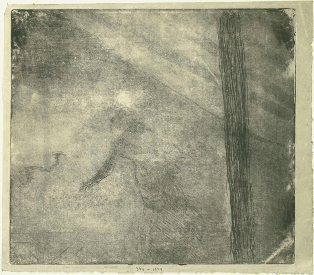 Edgar Degas, Im Café des  Ambassadeurs, Inv. Nr.: DG1924/344