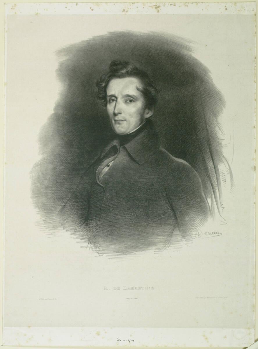 Achille Devéria, A. de Lamartine, Inv. Nr.: DG1924/74