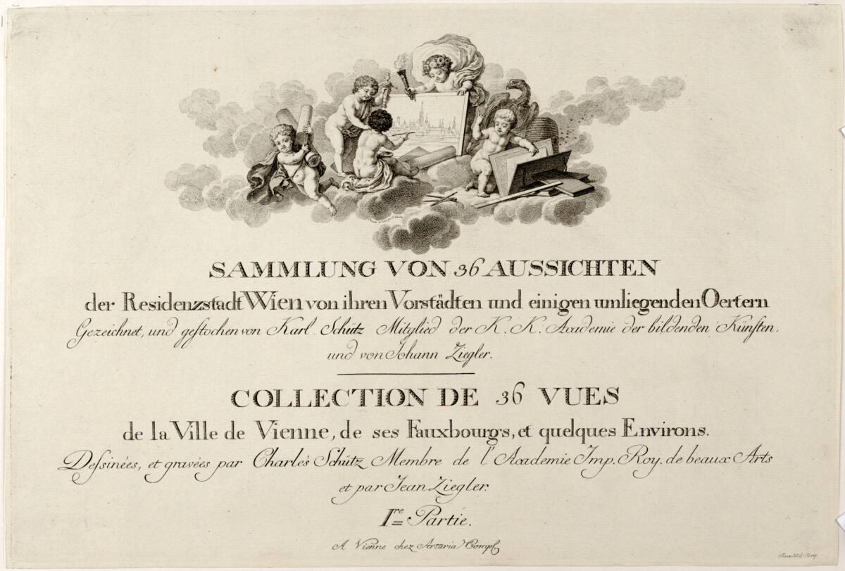 Carl Schütz, Titelblatt, Inv. Nr.: DG1935/1037