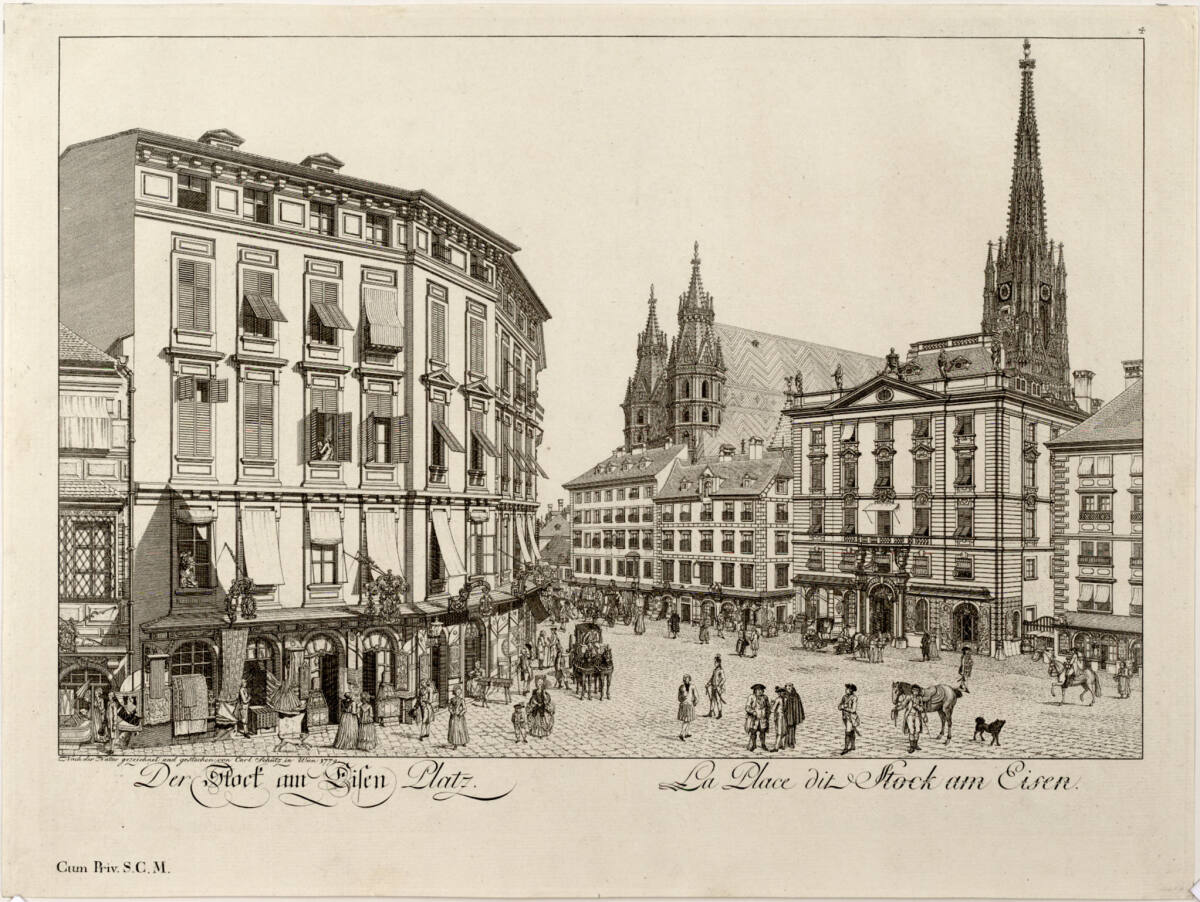 Stock am Eisen Platz, 1779