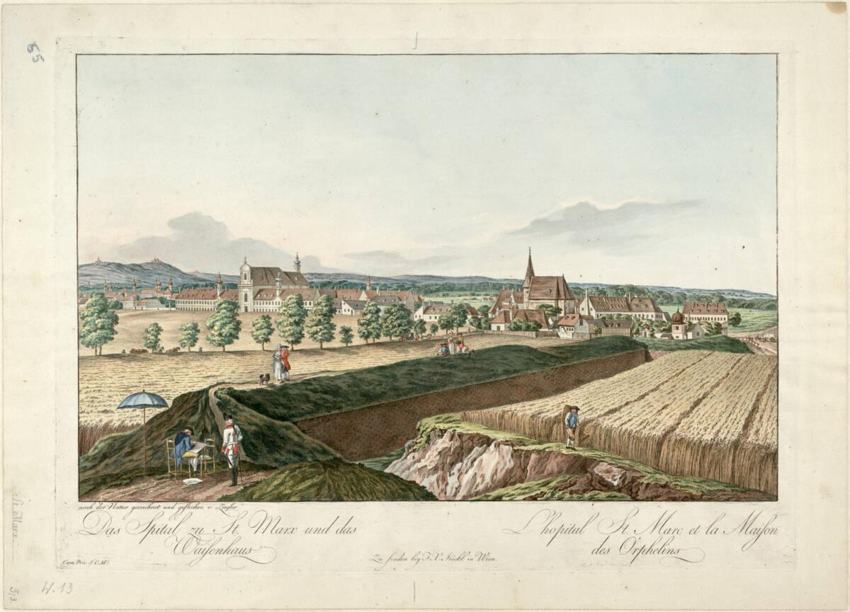 Johann Ziegler, Spital von St. Marx und Waisenhaus, Inv. Nr.: DG1936/509