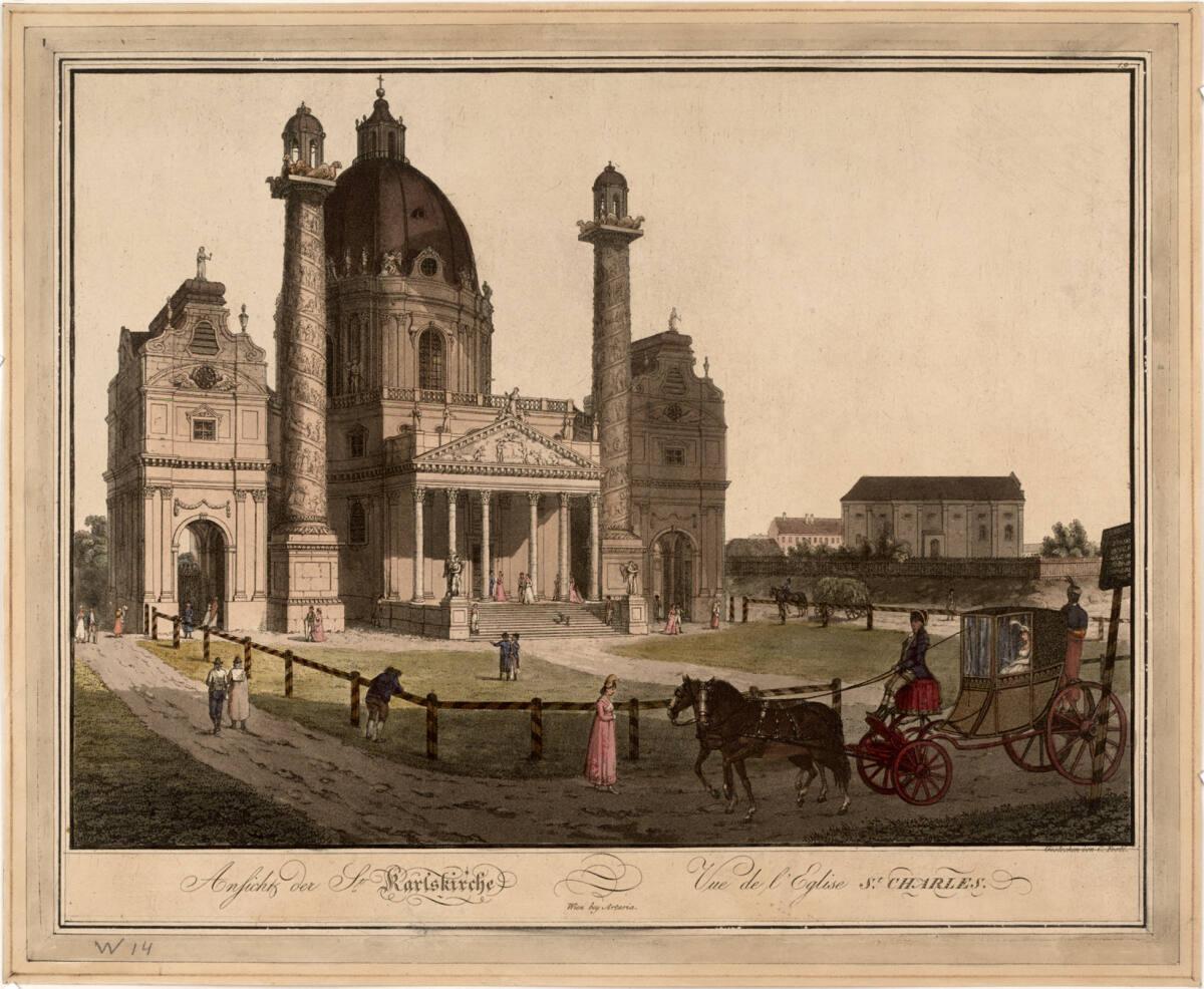 Die Karlskirche, Inv. Nr.: DG1936/510