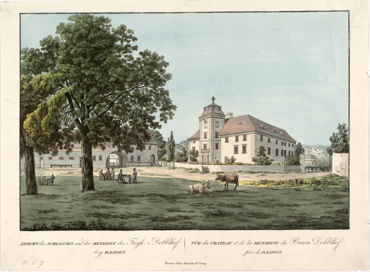 Anonym, Schloss Doblhof bei Baden