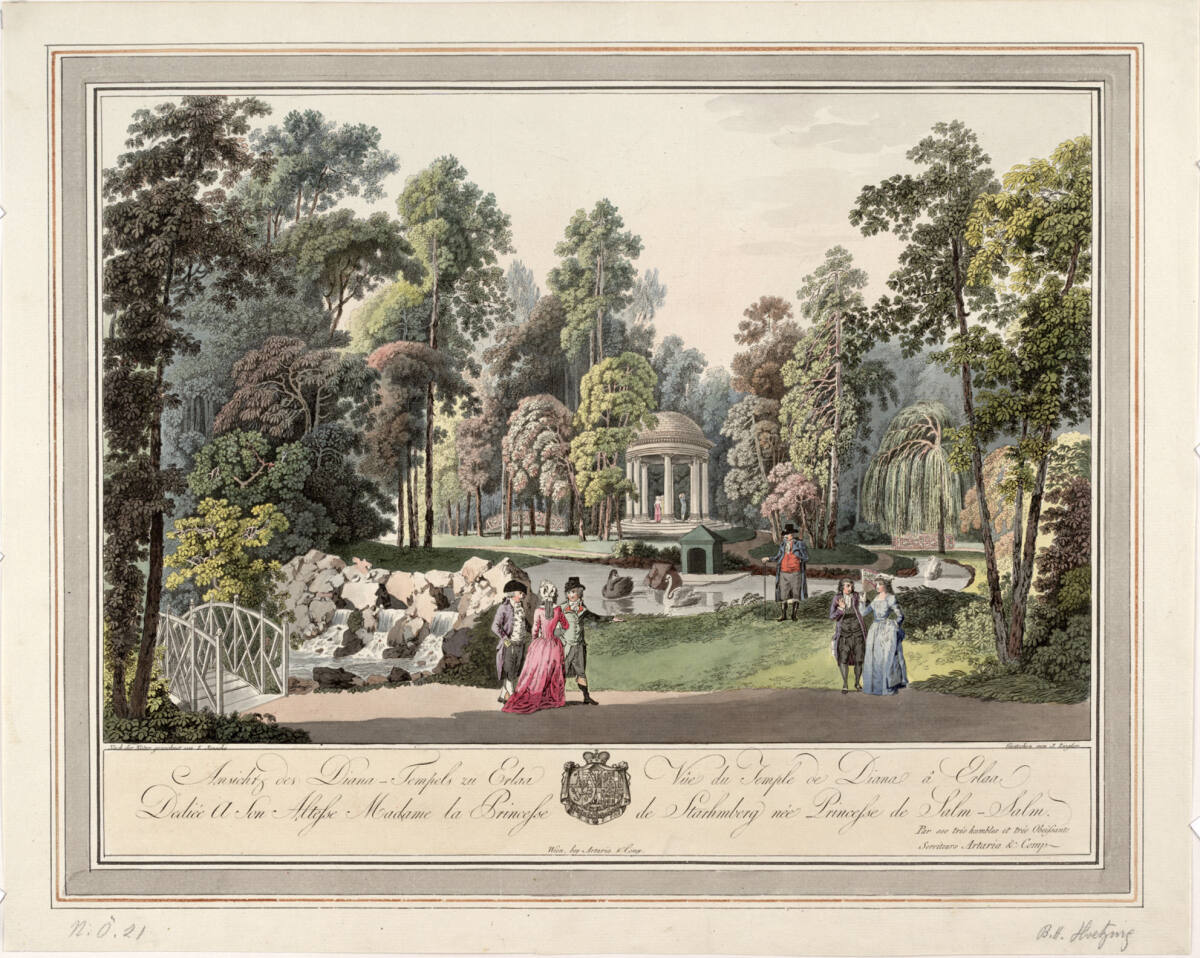 Diana-Tempel zu Erlaa, 1790–1810