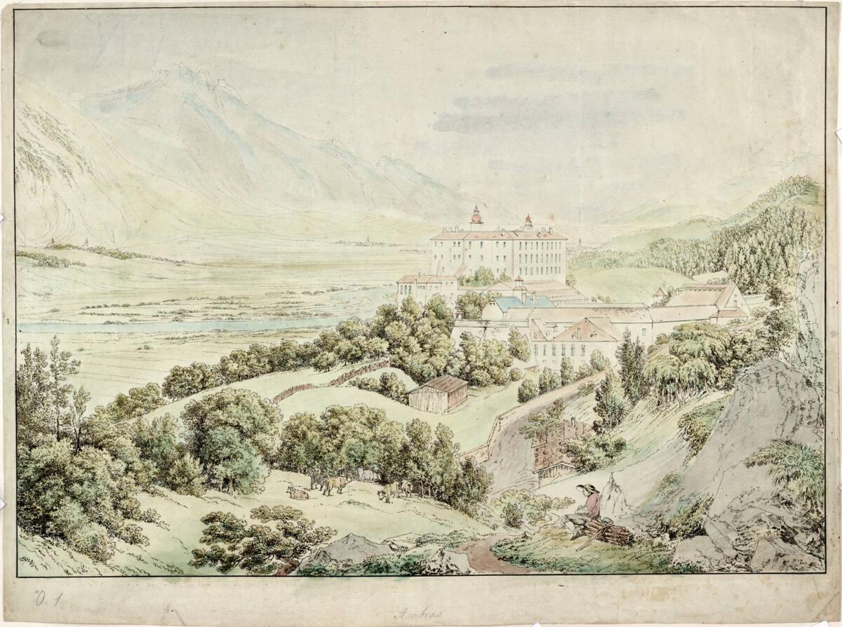 Jakob Gauermann, Schloss Ambras, Inv. Nr.: DG1936/691