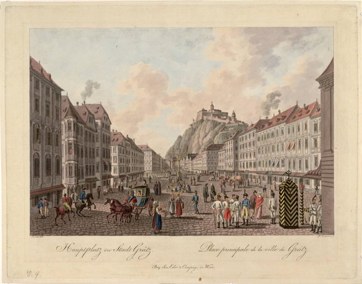 Der Hauptplatz von Graz, Eder,Josef,Wien
