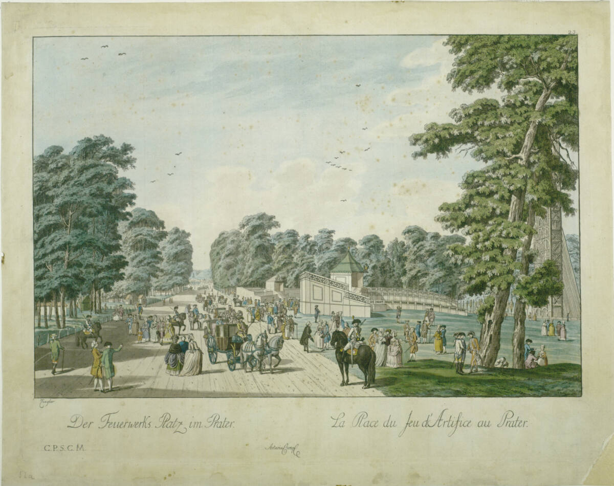 Feuerwerksplatz, 1783