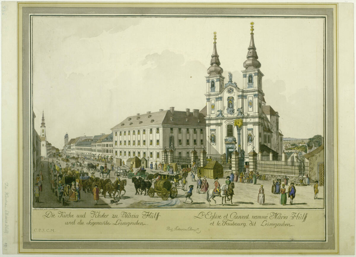 Mariahilfer Kirche, 1783