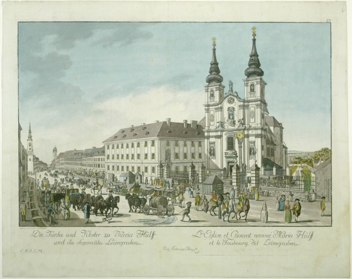 Johann Ziegler, Mariahilfer Kirche, Inv. Nr.: DG1935/1108