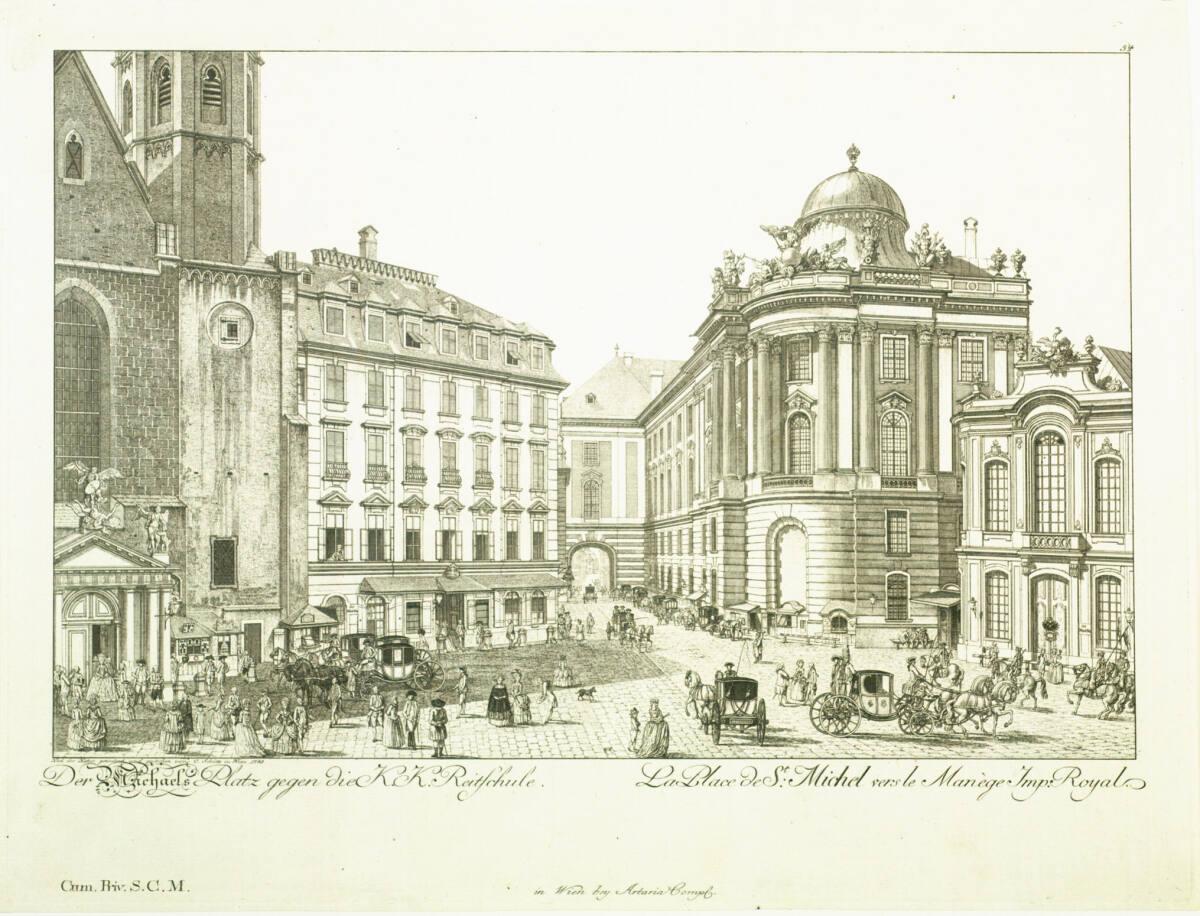 Carl Schütz, Michaelerplatz, Inv. Nr.: DG1935/1121