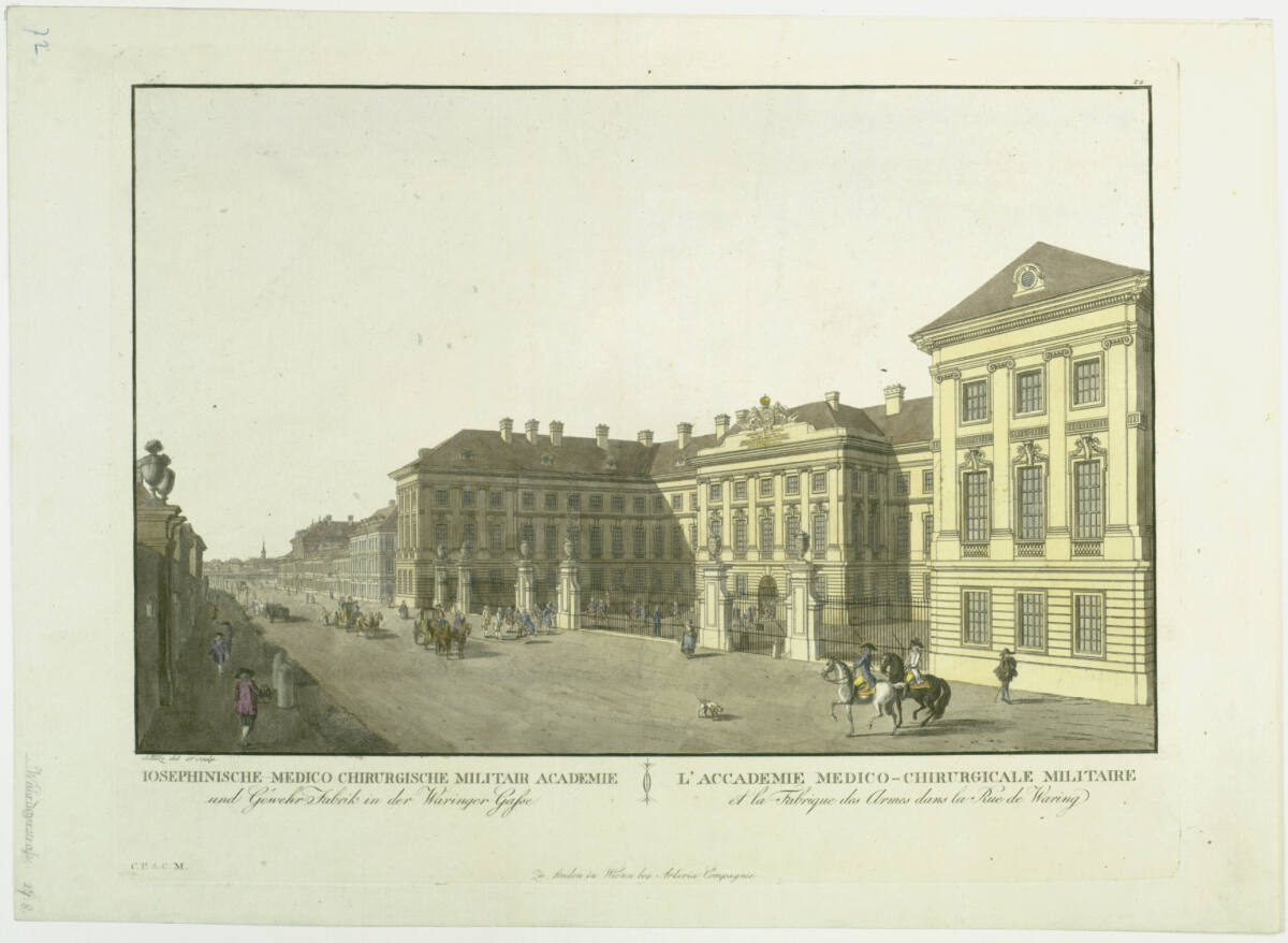 Josephinische Akademie, 1812