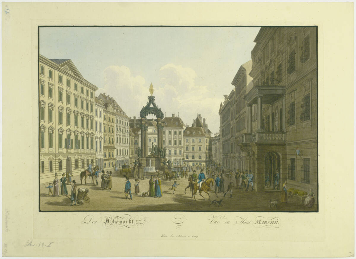 Hoher Markt, 1790–1800