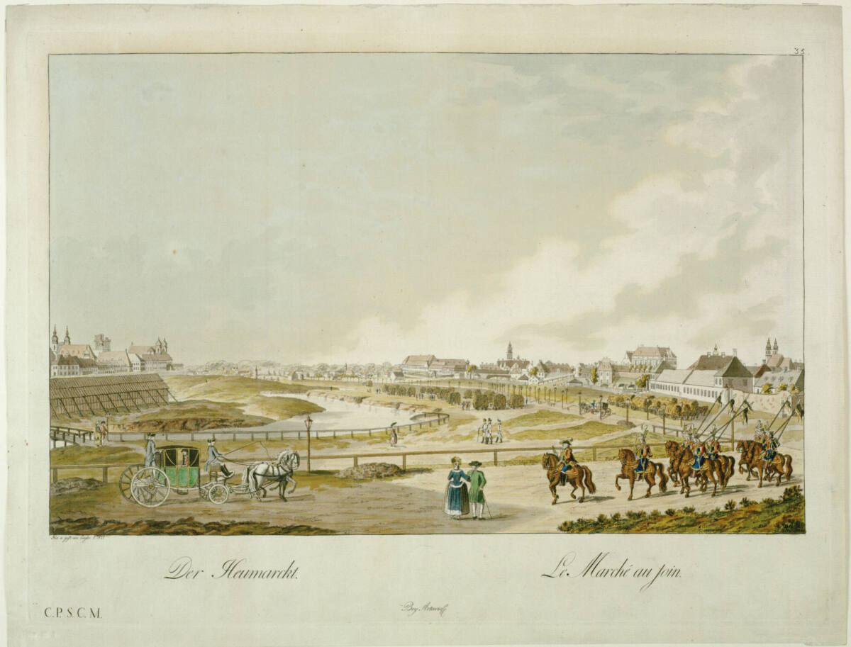 Heumarkt, 1780