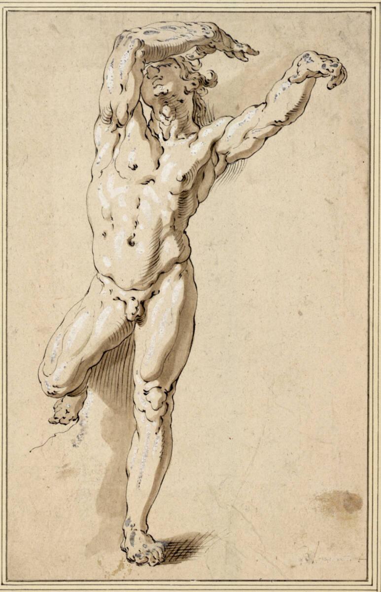 Laufender nackter Mann, Inv. Nr.: 8102