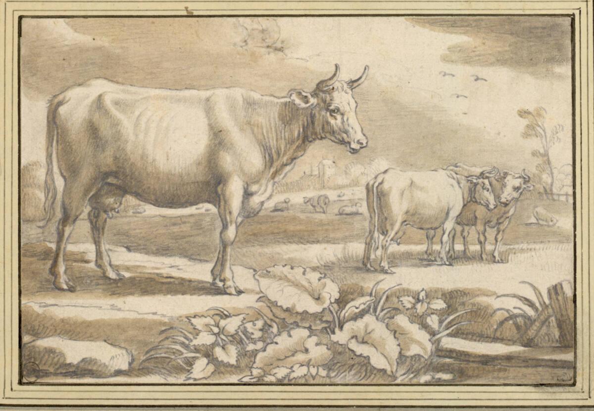 Jacob Gerritsz. Cuyp, Kühe auf der Weide, Inv. Nr.: 8149