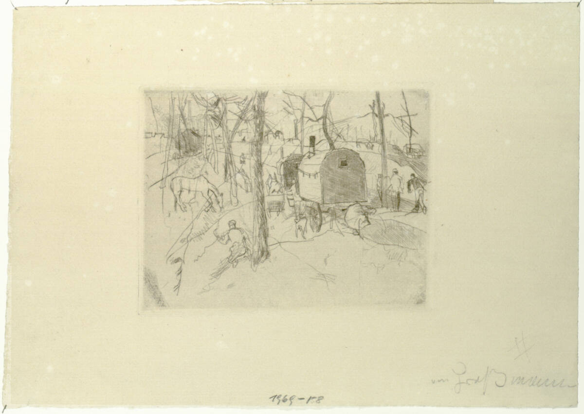 Rastende Roma, Rudolf Grossmann, 1920