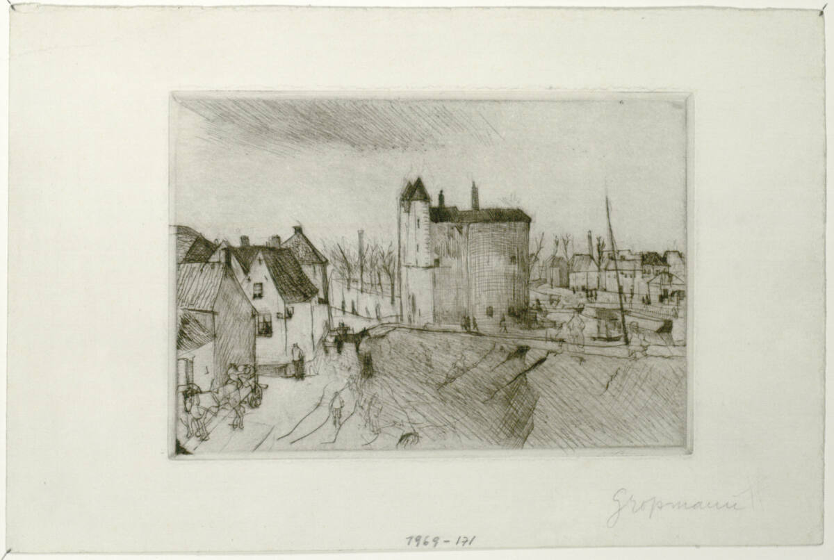 Wehrhafter Bau, Rudolf Grossmann, 1920