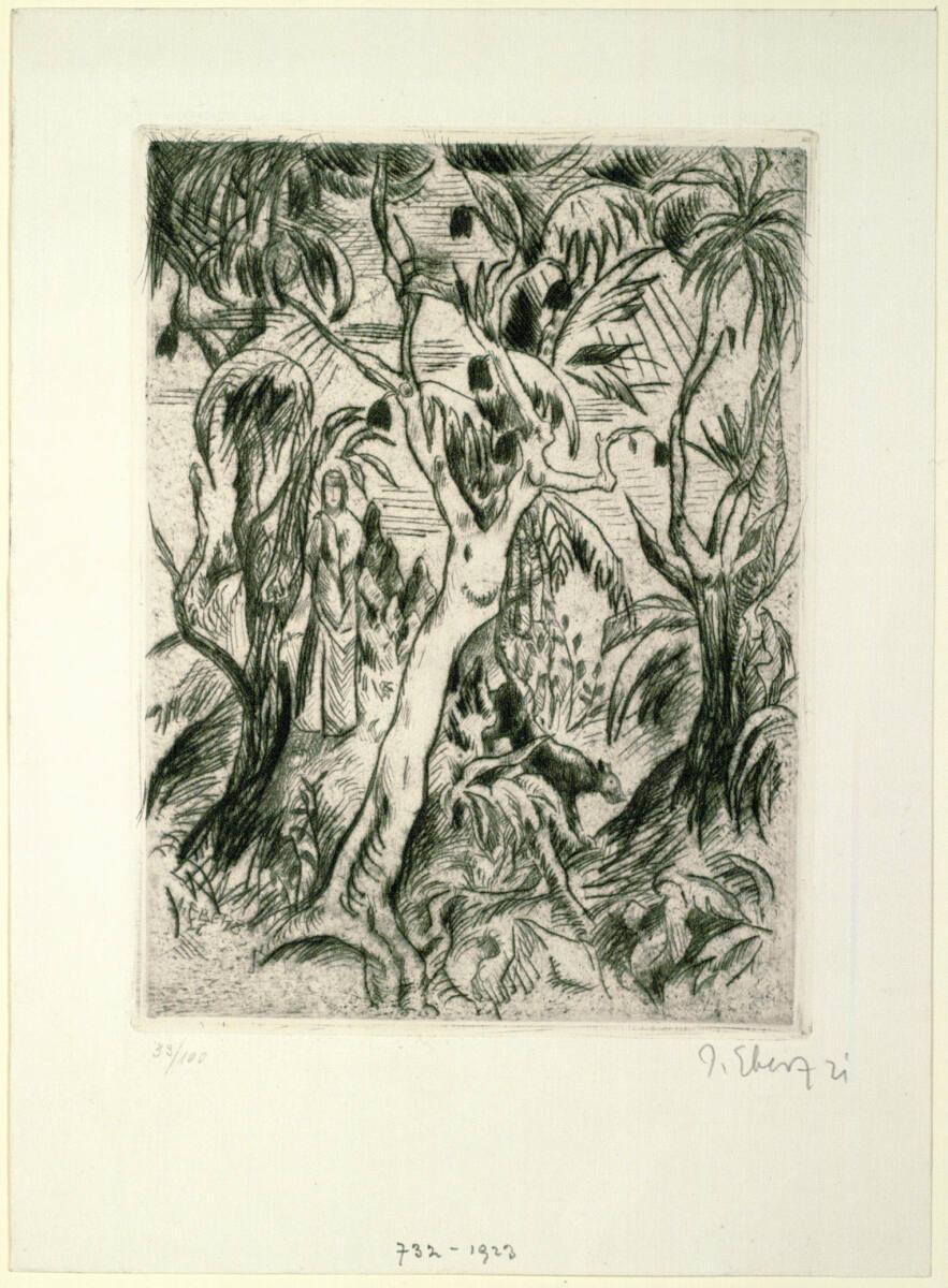 Josef Eberz, Urwaldinneres, Inv. Nr.: DG1923/732
