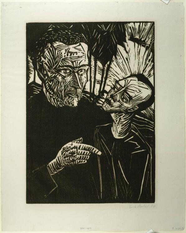 Erich Heckel, Der Spaziergang, Inv. Nr.: DG1923/750