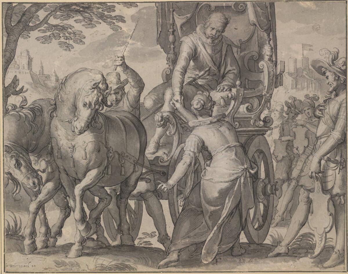 Joachim Antonisz. Wtewael, Der militärische Triumph, Inv. Nr.: 8162