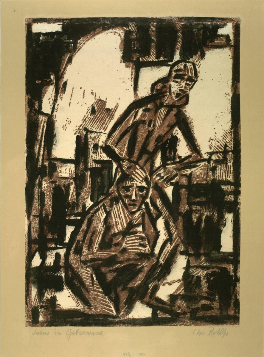Christian Rohlfs, Getsemane, Inv. Nr.: DG1923/178/2