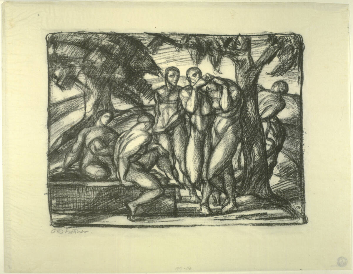 Idyll, Otto Hettner, 1917