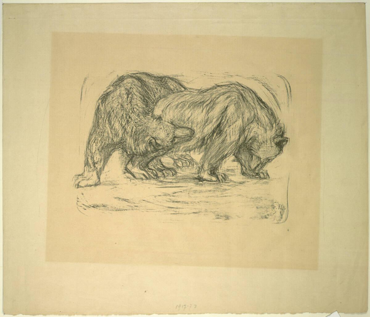 Franz Marc, Bären, Inv. Nr.: DG1917/73