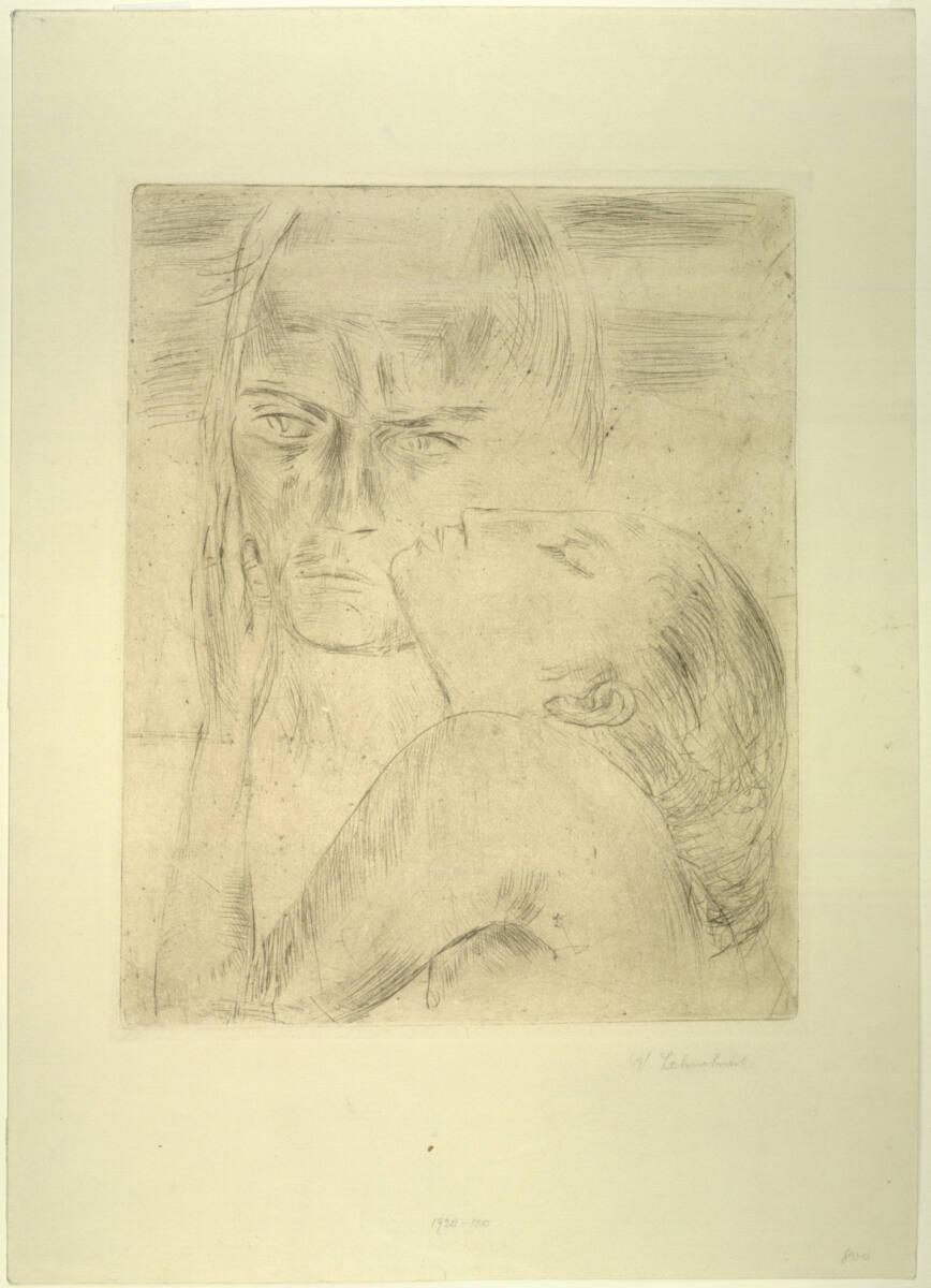 Wilhelm Lehmbruck, Zwei Menschen III, Inv. Nr.: DG1920/120
