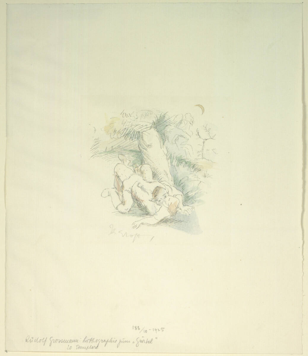 Gürtel, Rudolf Grossmann, 1920